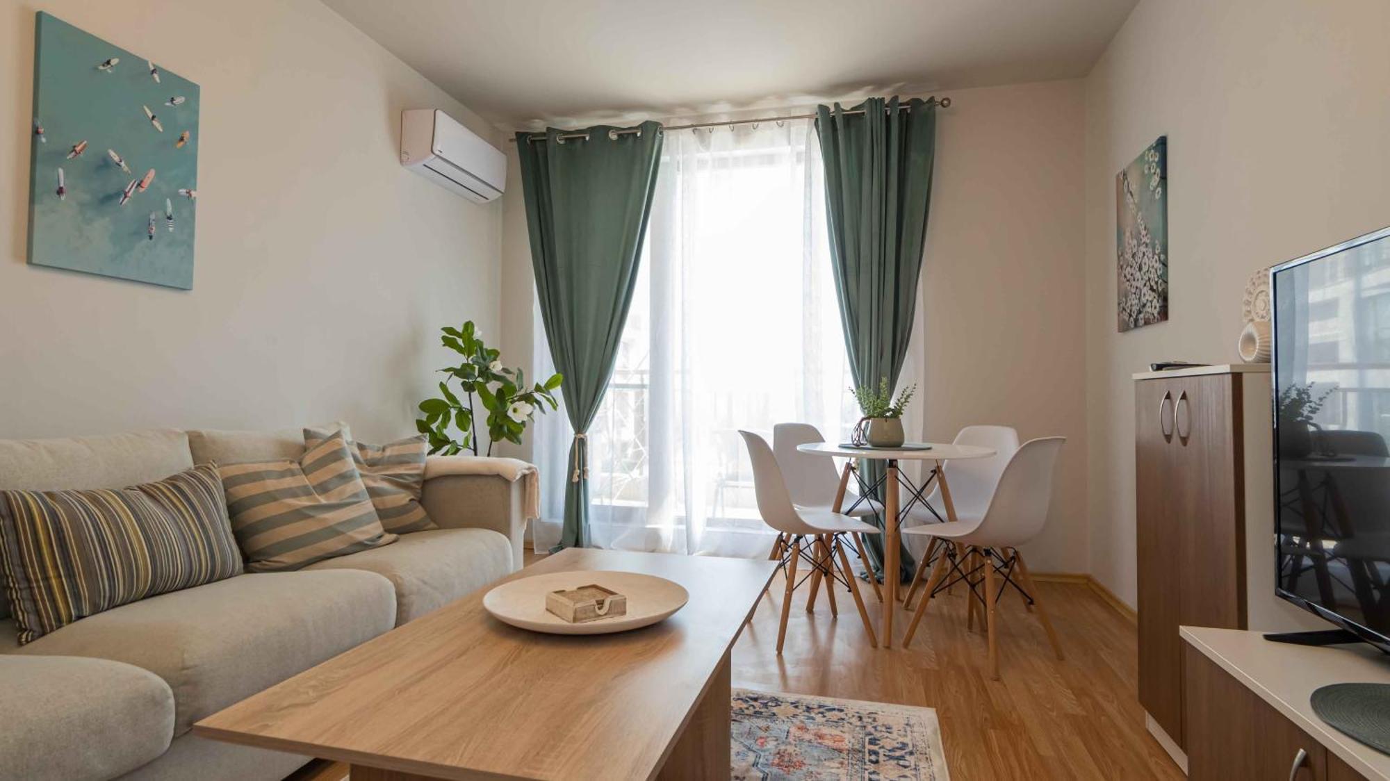 June One Bedroom Sea View Apartment Diamond Beach Resort Сарафово Екстер'єр фото